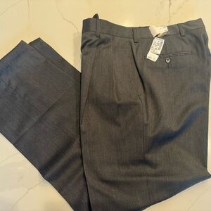 Jos. A. Bank Charcoal Wool Trousers